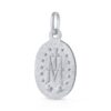 Espalda Medalla Virgen Milagrosa Plata 925
