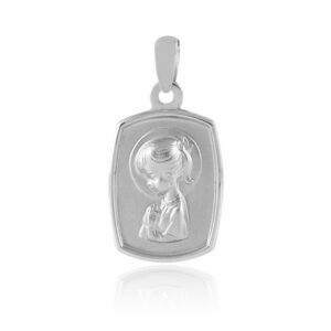 Medalla-Virgen-Nina-Colita-TV-16x12mm-filo-pulido-plata-925-1a-ley