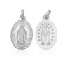 Medalla- ovalada-Virgen-de-la-Milagrosa-15mm-Plata925