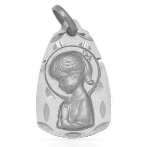 Medalla-Virgen-Nina-Colita-Capilla-20x14mm-Plata-925