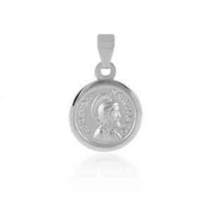 Medalla-religiosa-de-plata925-12-mm-Santiago-Apostol-Perfil