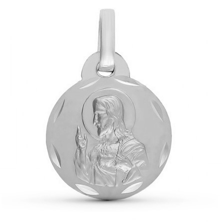 medalla_sagrado_corazon_redondo_17mm_Diamantado_Clasico_plata-925-1a-ley