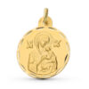 Medalla Virgen del Perpetuo Socorro de 21mm de oro