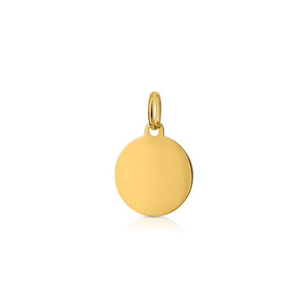 Disco-liso-Brillo-8mm-oro18k