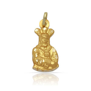 Medalla-Cristo-Cautivo-Silueta-20mm-Oro-18k