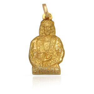 Medalla-Cristo-Medinaceli-Silueta-20mm-Oro-18k