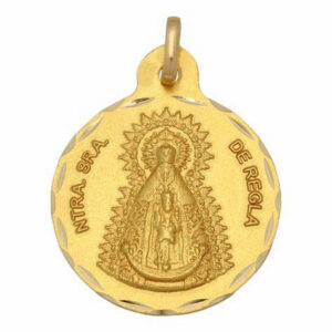 Medalla de oro de Ntra Sra de Regla 21mm