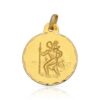 Medalla-San-Cristobal-17mm-Oro 18k