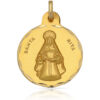 Medalla de Santa Rita de 21mm Oro 18k