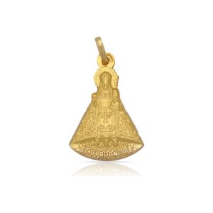 Medalla-Virgen-Covadonga-Silueta-20mm-Oro