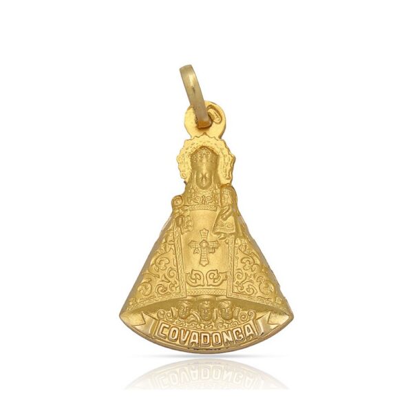 Medallas de oro plata Medalla de Oro de Ntra. Sra. de Covadonga en Silueta de 25mm Venta on line de Relojes y Medallas religiosas Medalla-Virgen-Covadonga-Silueta-25mm-Oro