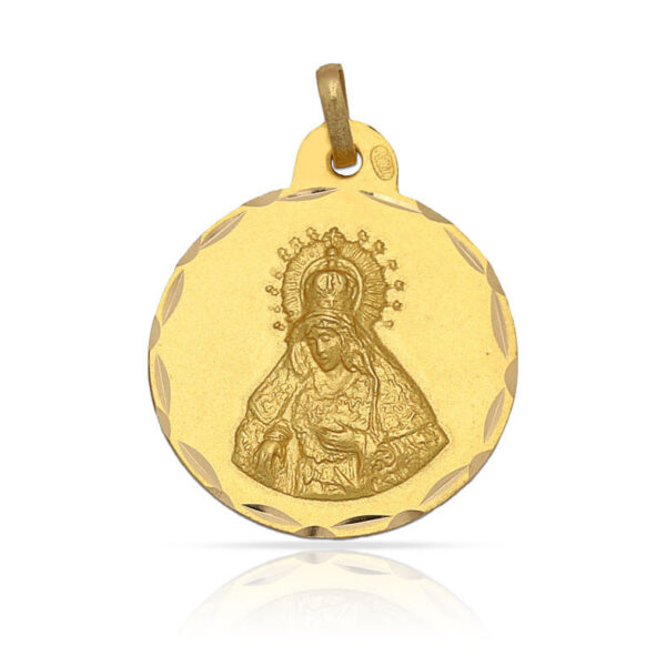 Medalla-Virgen-Macarena-17-mm-Oro18k
