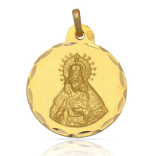 Medalla-Virgen-Macarena-19-mm-Oro-18k