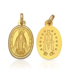 Medalla-Virgen-Milagrosa-20mm-Oro-18k