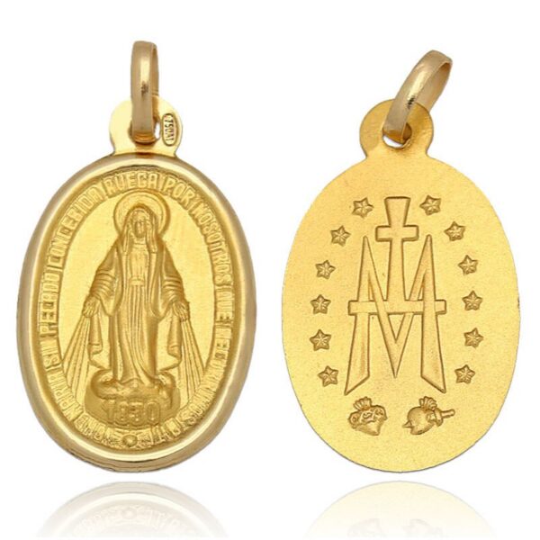 Medalla-Virgen-de-la-Milagrosa-25mm-Oro-18k