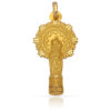 Medalla-Virgen-del-Pilar-Silueta-30mm-Oro-18k