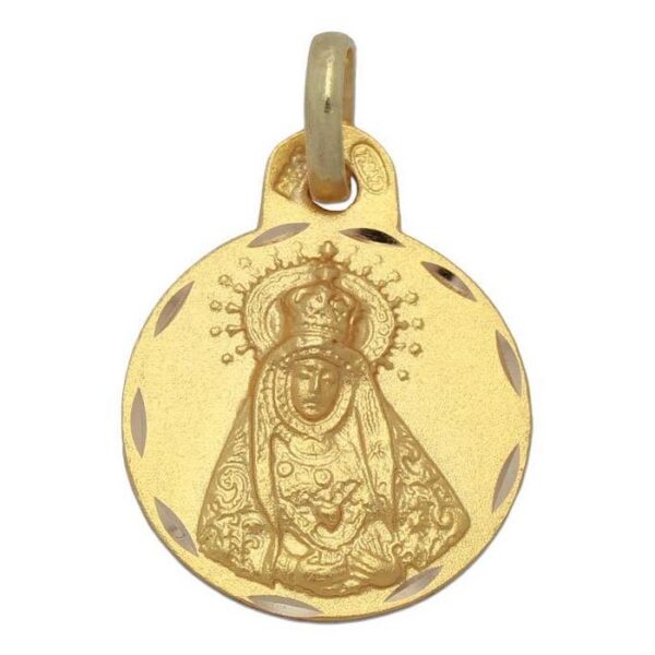 Medalla-redonda-Virgen-de-los-Dolores-17mm-oro-18k