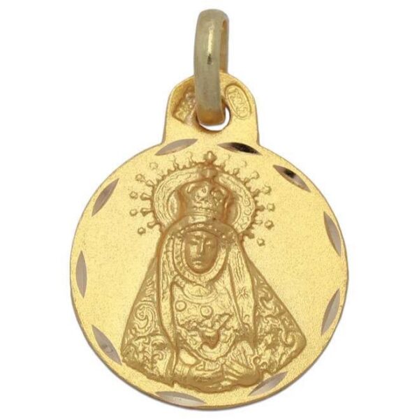 Medalla-redonda-Virgen-de-los-Dolores-19mm-oro-18k
