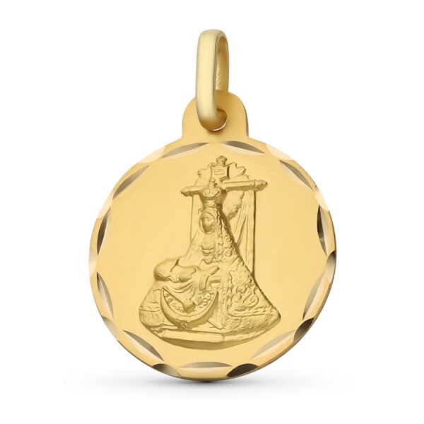 Medalla-redonda-de-la-Virgen-de-las-Angustias-de-19mm-de-diametro-de-oro