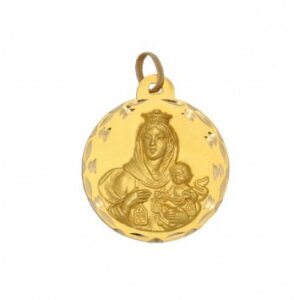 Medalla-religiosa-redonda-de-oro-virgen-del-carmen-en-19-mm