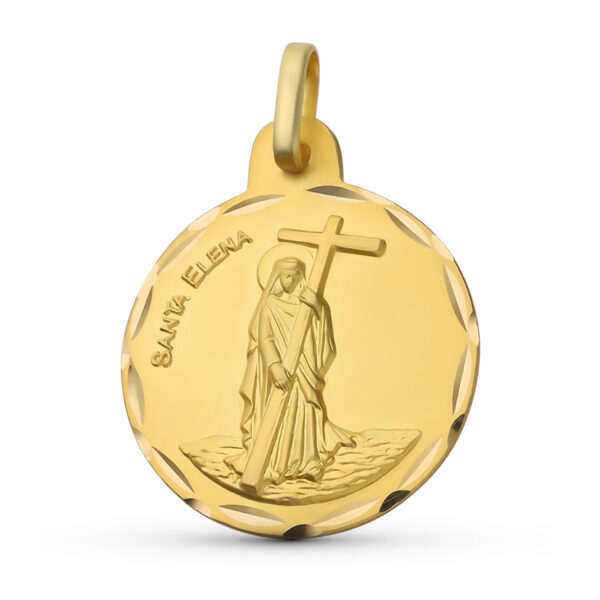 Medalla-Santa-Elena-21mm-Oro-18k