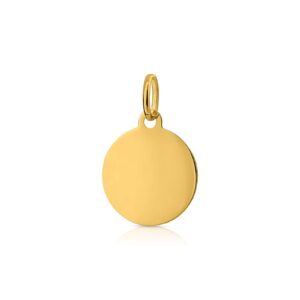 Disco-liso-Brillo-12mm-oro18k