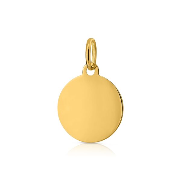 Disco-liso-Brillo-14mm-oro18k