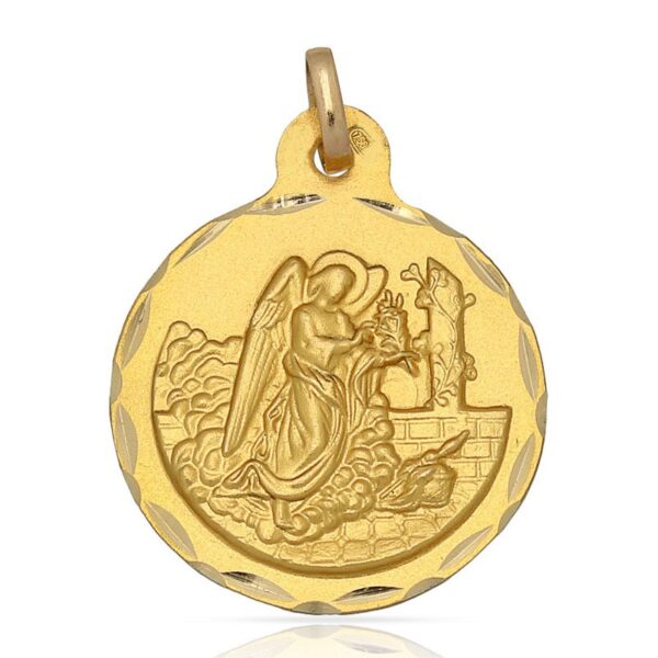 Medalla-San-Gabriel-21mm-Oro-18k