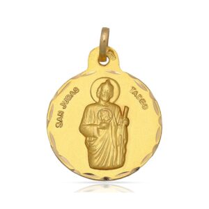 Medalla-San-Judas-Tadeo-17mm-Oro-18k