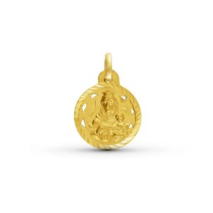 edalla-Virgen-Carmen-Redonda-calada-tallado-helice-18mm-Oro