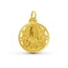 Medalla-Virgen-del-Carmen-Calada-22mm-Oro-18k-378-22