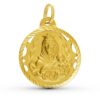 Medalla-Virgen-del-Carmen-Calada-26mm-Oro-18k-379-26