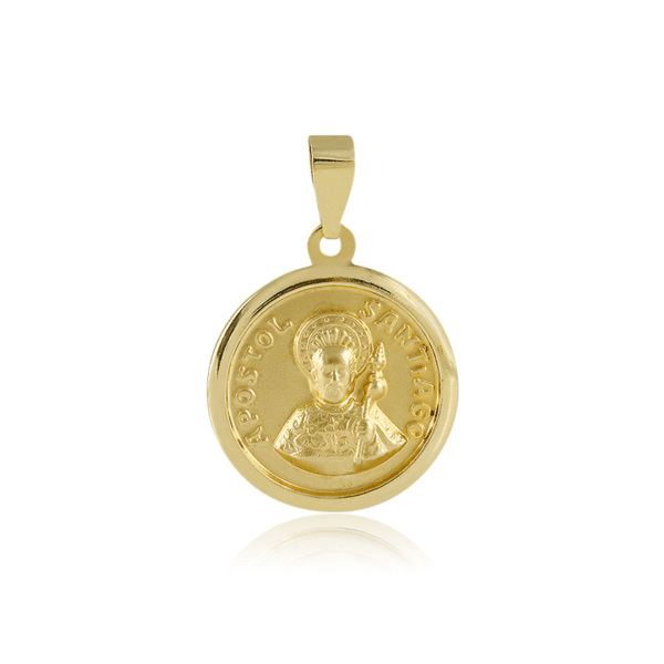 Medalla-religiosa-de-oro-Santiago-Apostol-busto-14mm