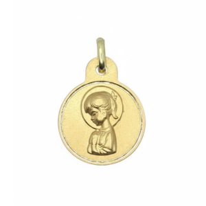 Medalla-Virgen-Nina-Colita-15mm-Oro-Filo-Rebajado-fondo-blanco
